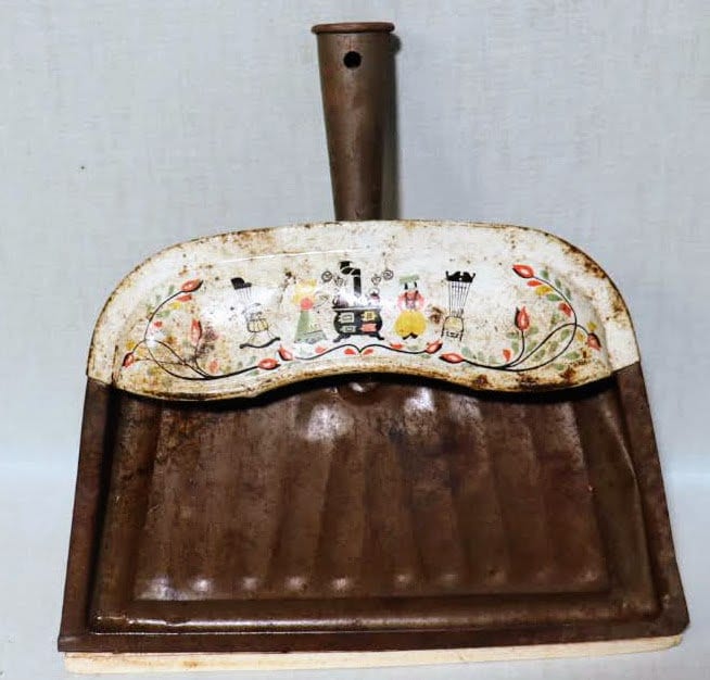 Vintage J V Reed Metal Dust Pan - Etsy