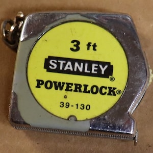 Vintage Stanley 3 foot tape 39-130