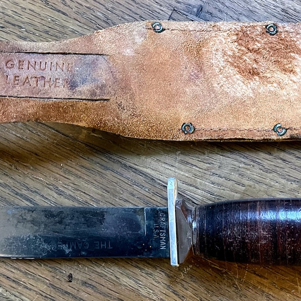 Vintage Craftsman Hunting Knife Etsy