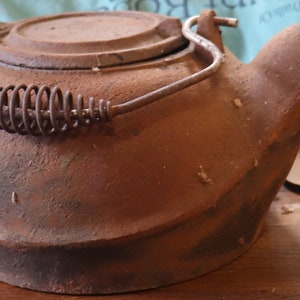 Vintage cast-iron kettle