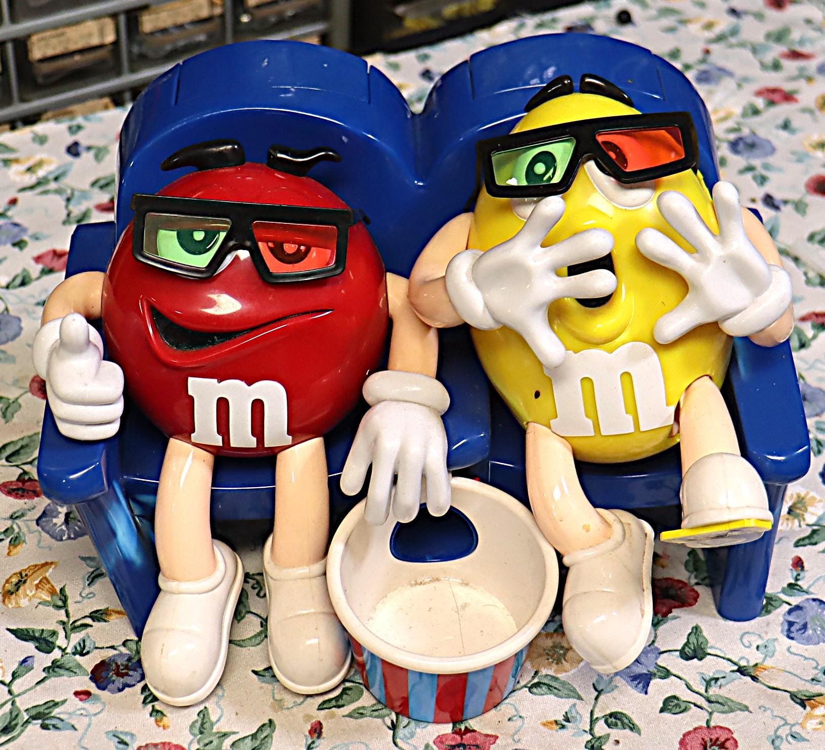 M&M's HANDY DISPENSER 5体セット　ヴィンテージ品 Vintage M and M Dispenser - Etsy