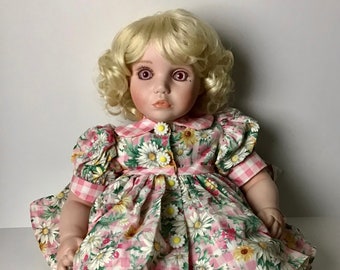 Mary Osmond Vintage Toddlers Porcelain Doll