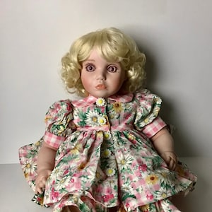 Mary Osmond Vintage Kleinkinder Porzellan Puppe