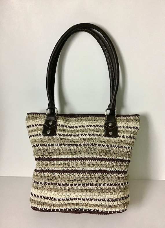 Ladies fashion Woven Handbag