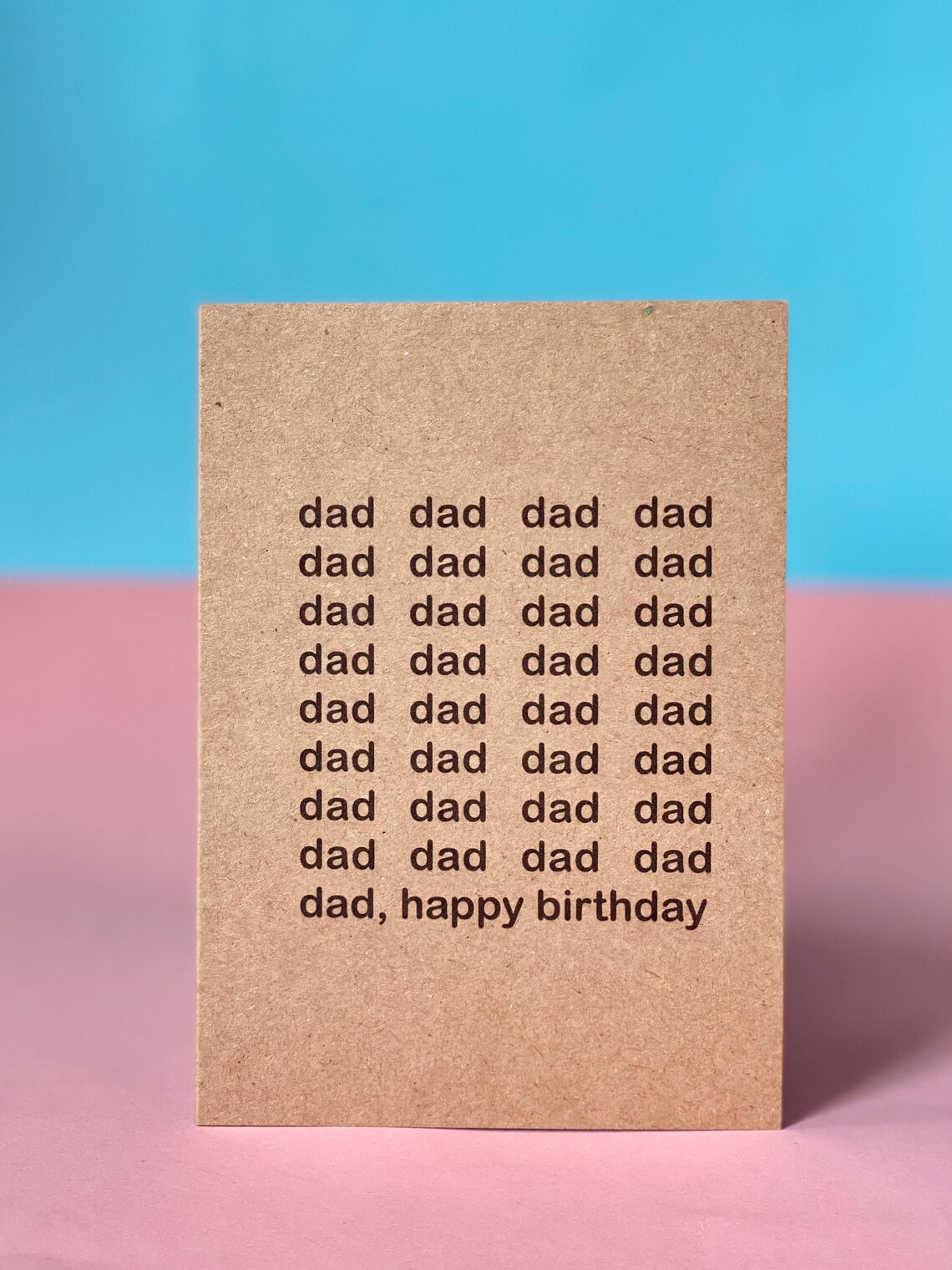 Funny Dad Birthday Card | Etsy