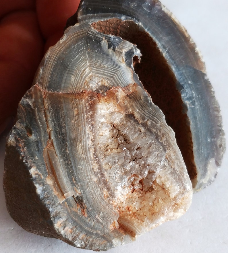 Blue Botswana Agate 116 grams Raw Rough for Lapidary Cabochon Etsy