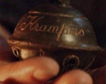Krampus bell - replica officially metal optional letter