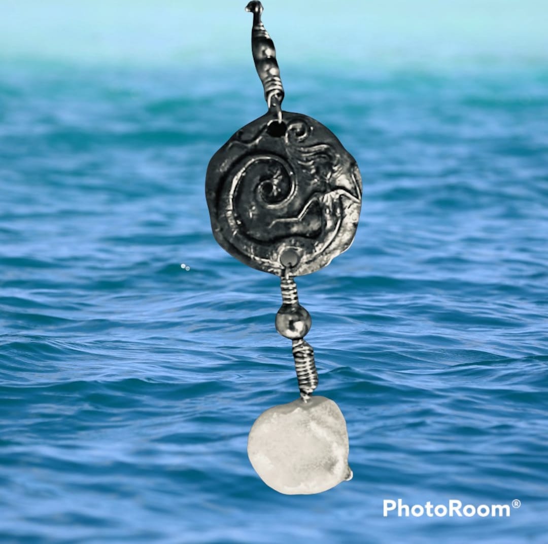 Silver Version of Aquamarine Movie Necklace Etsy