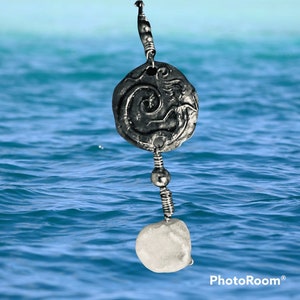 Silver version of Aquamarine Movie Necklace!