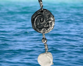 Silver version of Aquamarine Movie Necklace!