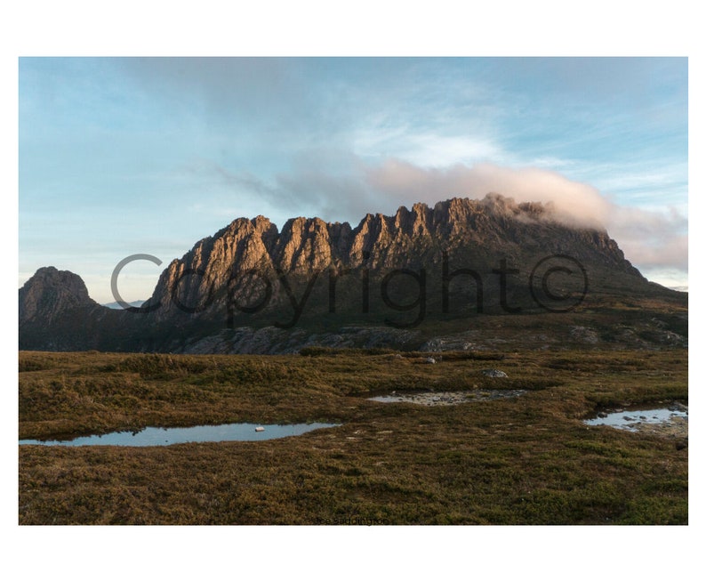 Tasmanian Mountain Landscape Fine Art Print Australia Landscape