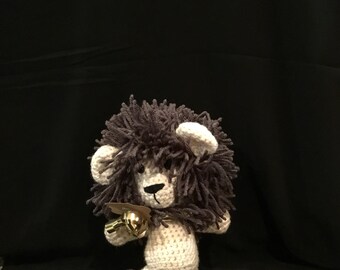 Crocheted lion