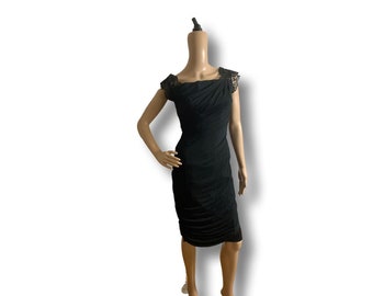 Perfect Mid-Century Little Black Dress