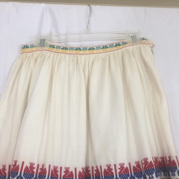 Guatamalan Dance Skirt 1950s - image 3