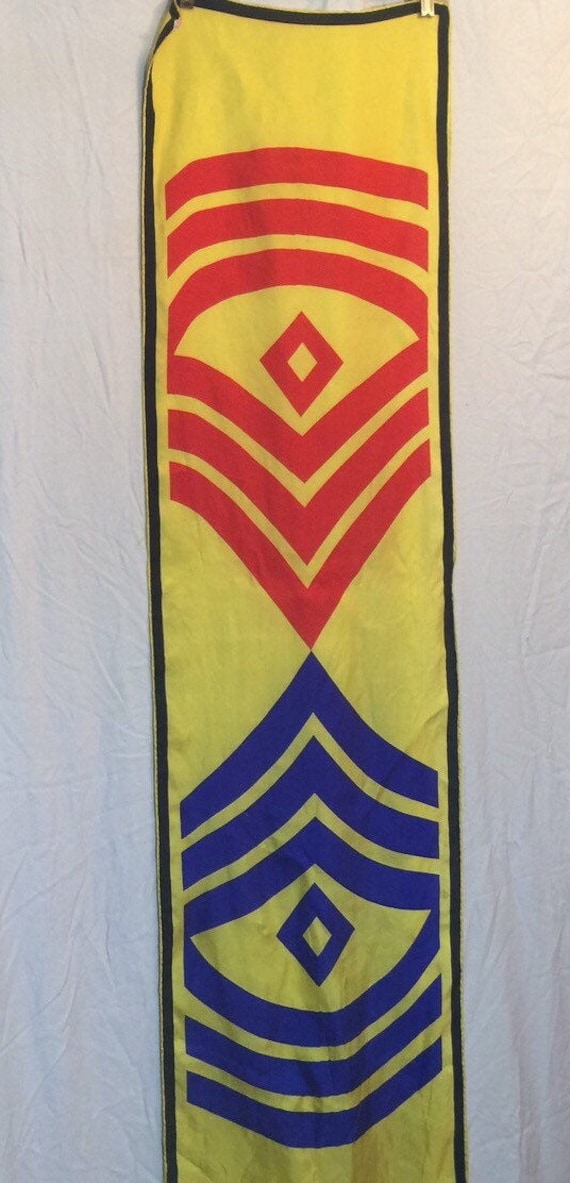 1960s Designer Scarf