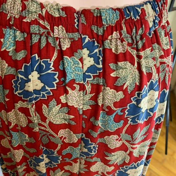 Floral Wrap Around Full Skirt - image 5