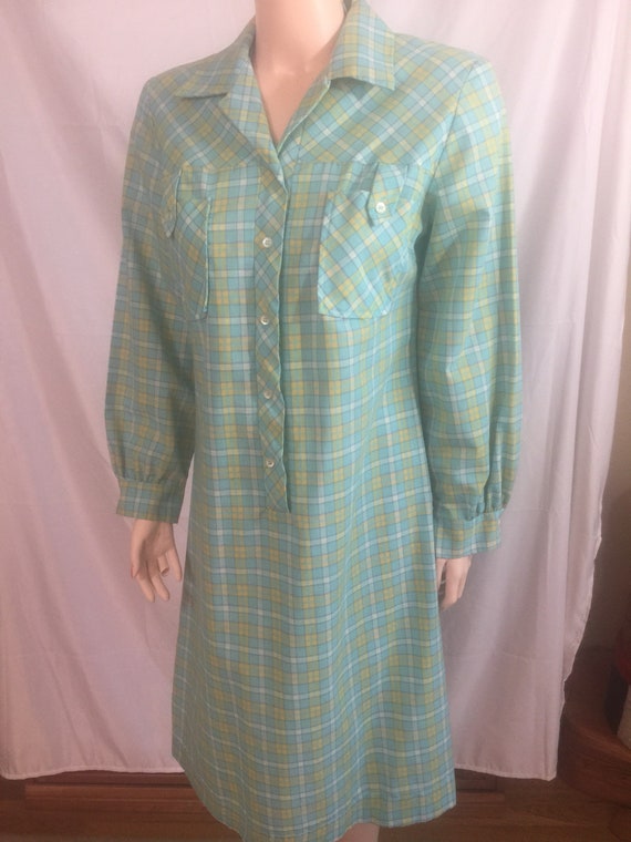 Cotton Shirtdress - image 7