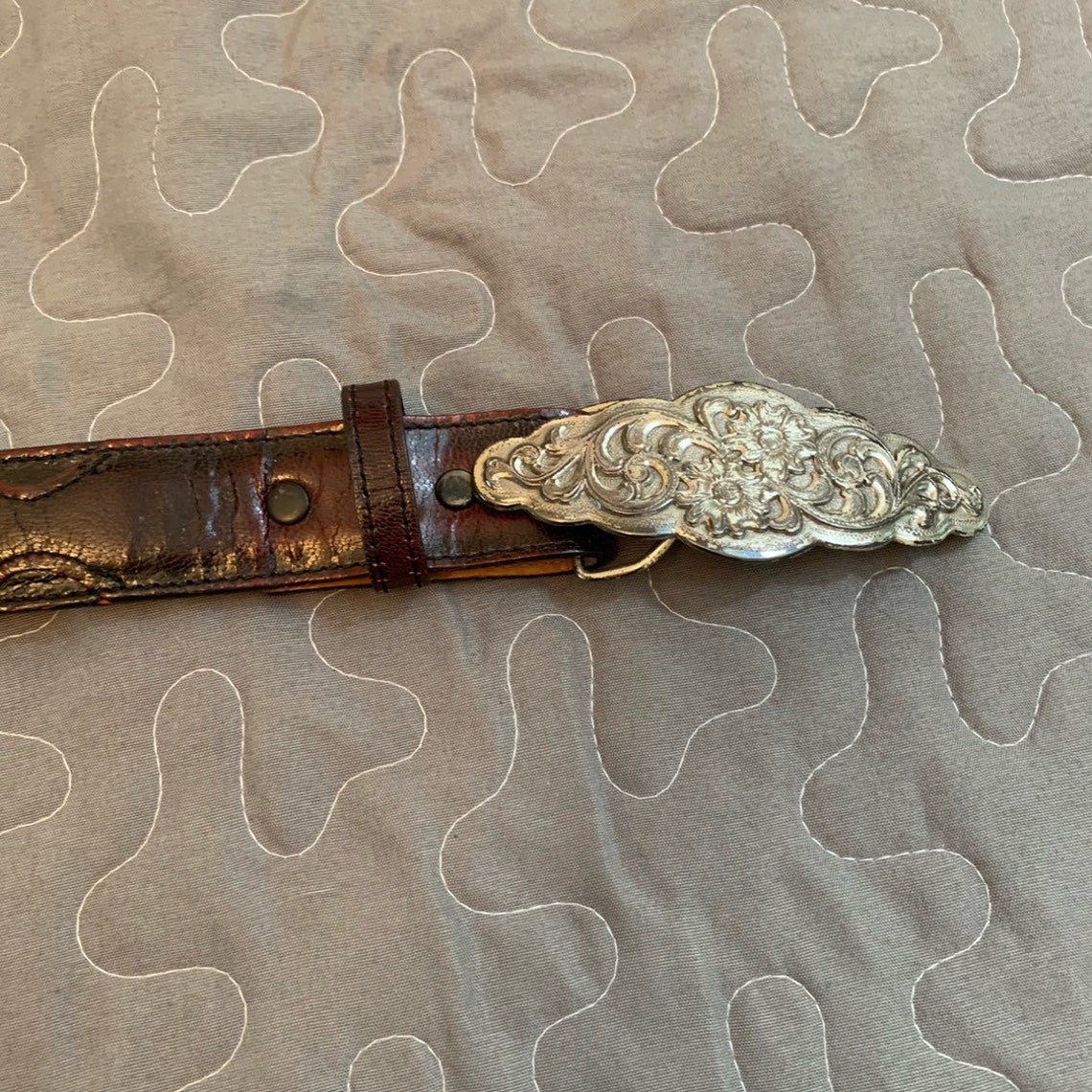 Texas leather belt Etsy