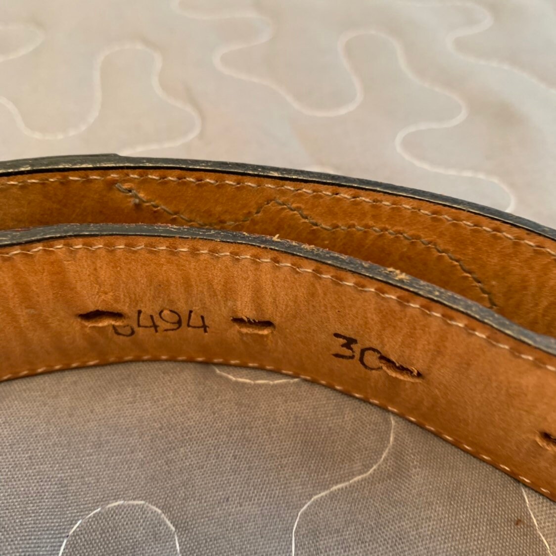 Texas leather belt Etsy