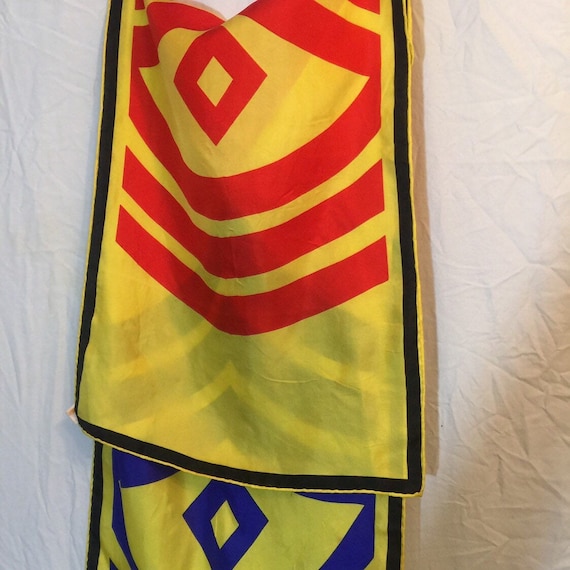 1960s Designer Scarf - image 4