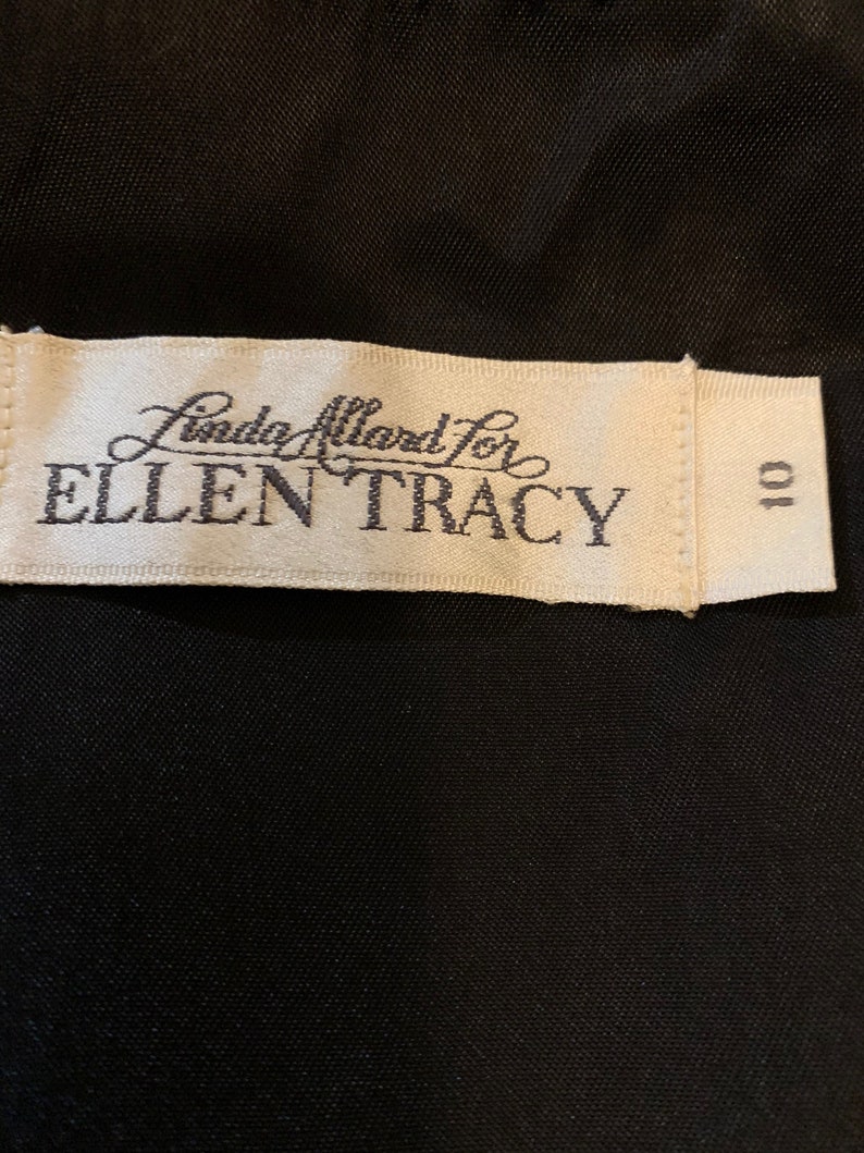 Ellen Tracy Timeless Velvet Black Blazer image 8