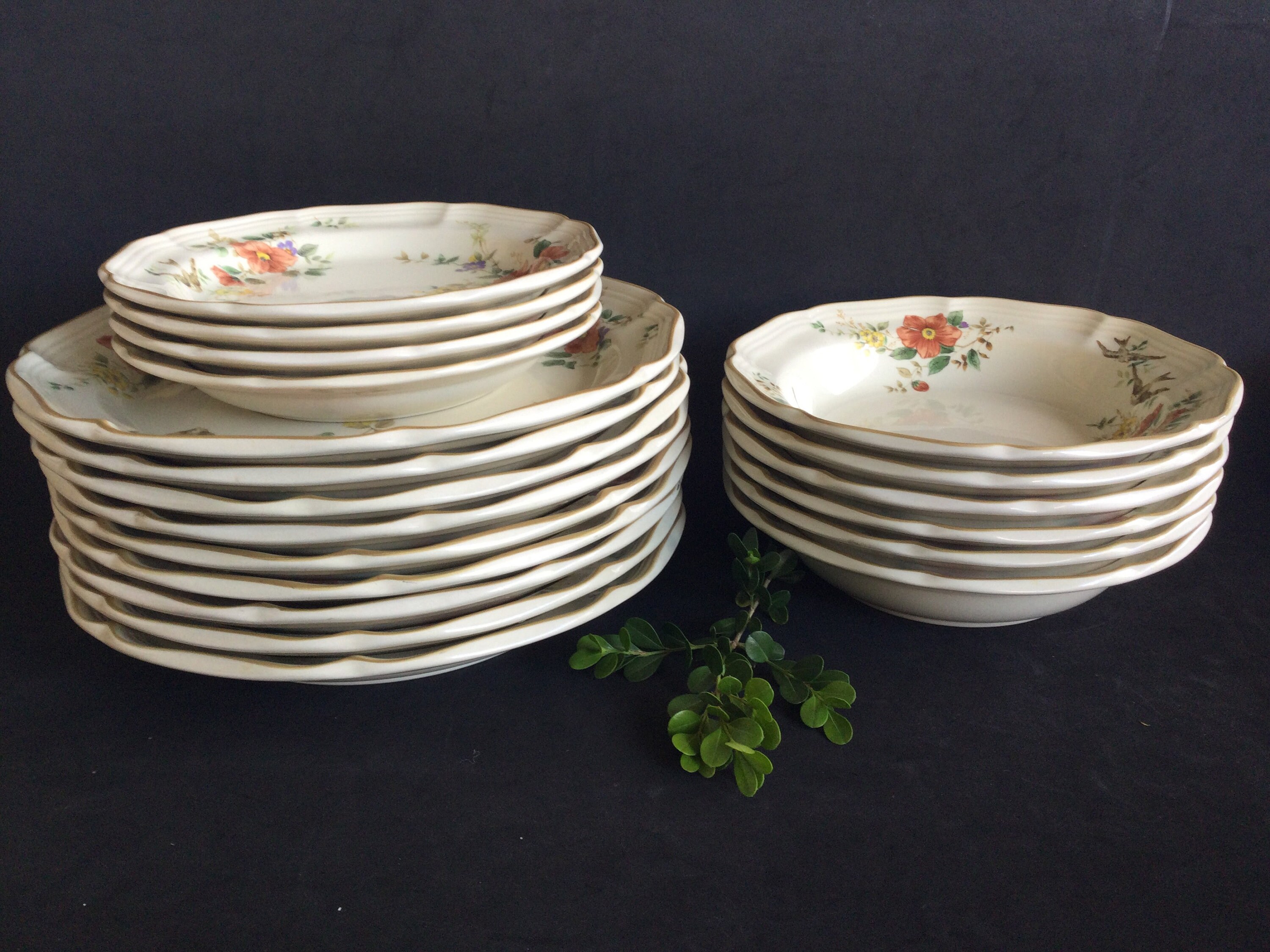 Mikasa Heritage F2010 Capistrano Dinnerware Collection, Japan Made
