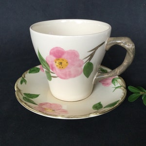Franciscan Dinnerware Desert Rose  Pattern, made in USA and England, 11 pieces.