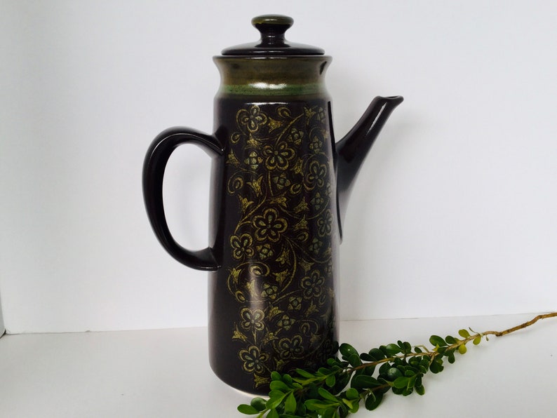 Franciscan Madeira Coffee Pot USA Made Etsy