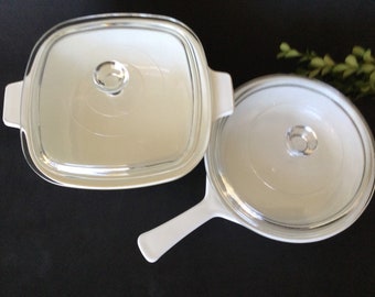 ヴィンテージ コーニングウェア コーンフラワー キャセロール