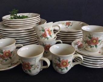 Mikasa Heritage F2010 Capistrano Dinnerware Collection, Japan made, sold by set/piece