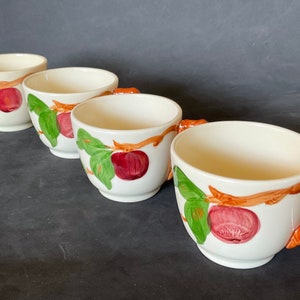Franziskaner Apple 4 Teetassen made in USA/England