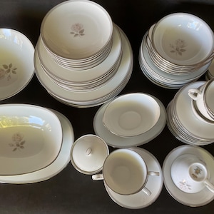 Noritake China Horizon 6439  dinnerware collection, sold per piece or set, made in Japan