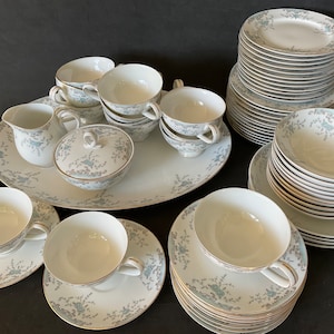Mikasa Fine China Seville 5303 Dinnerware collection, made  in Narumi, Japan. Sold in sets and/or per piece