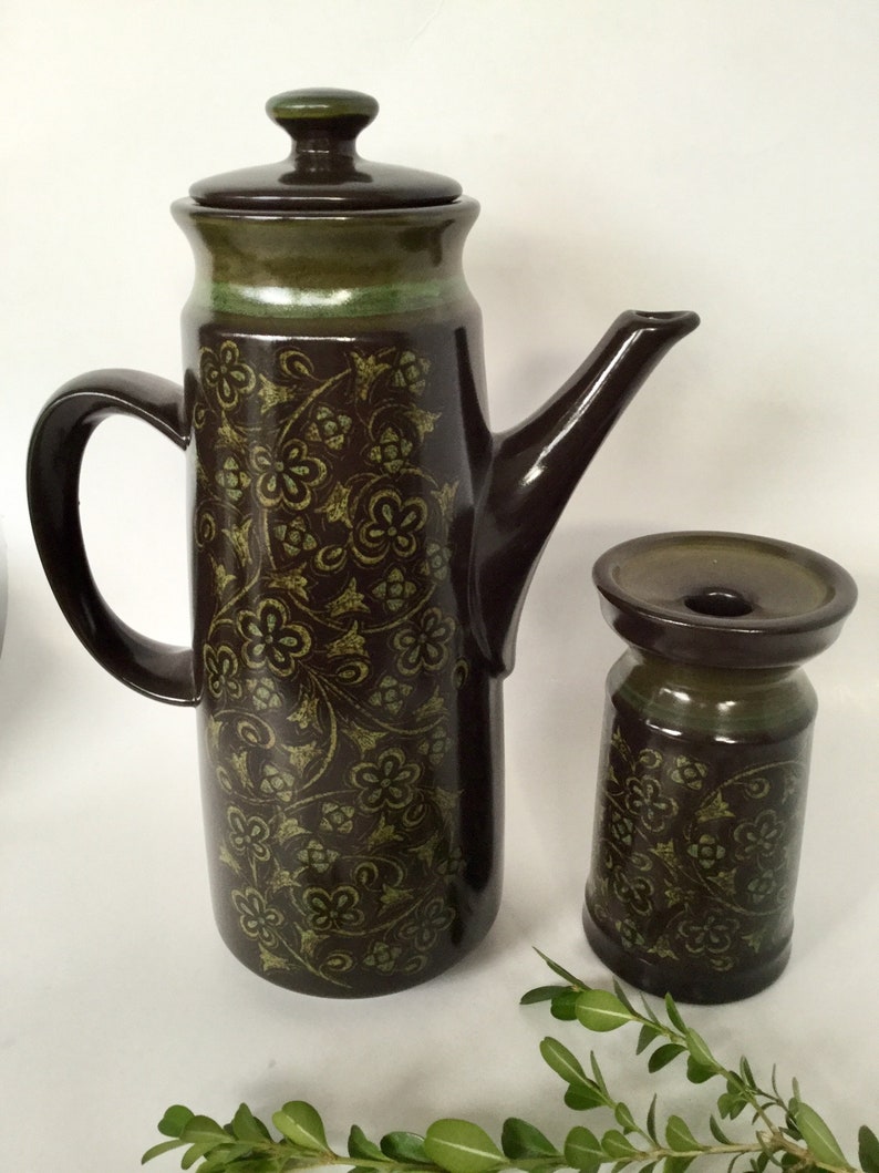Franciscan Madeira Coffee Pot USA Made Etsy