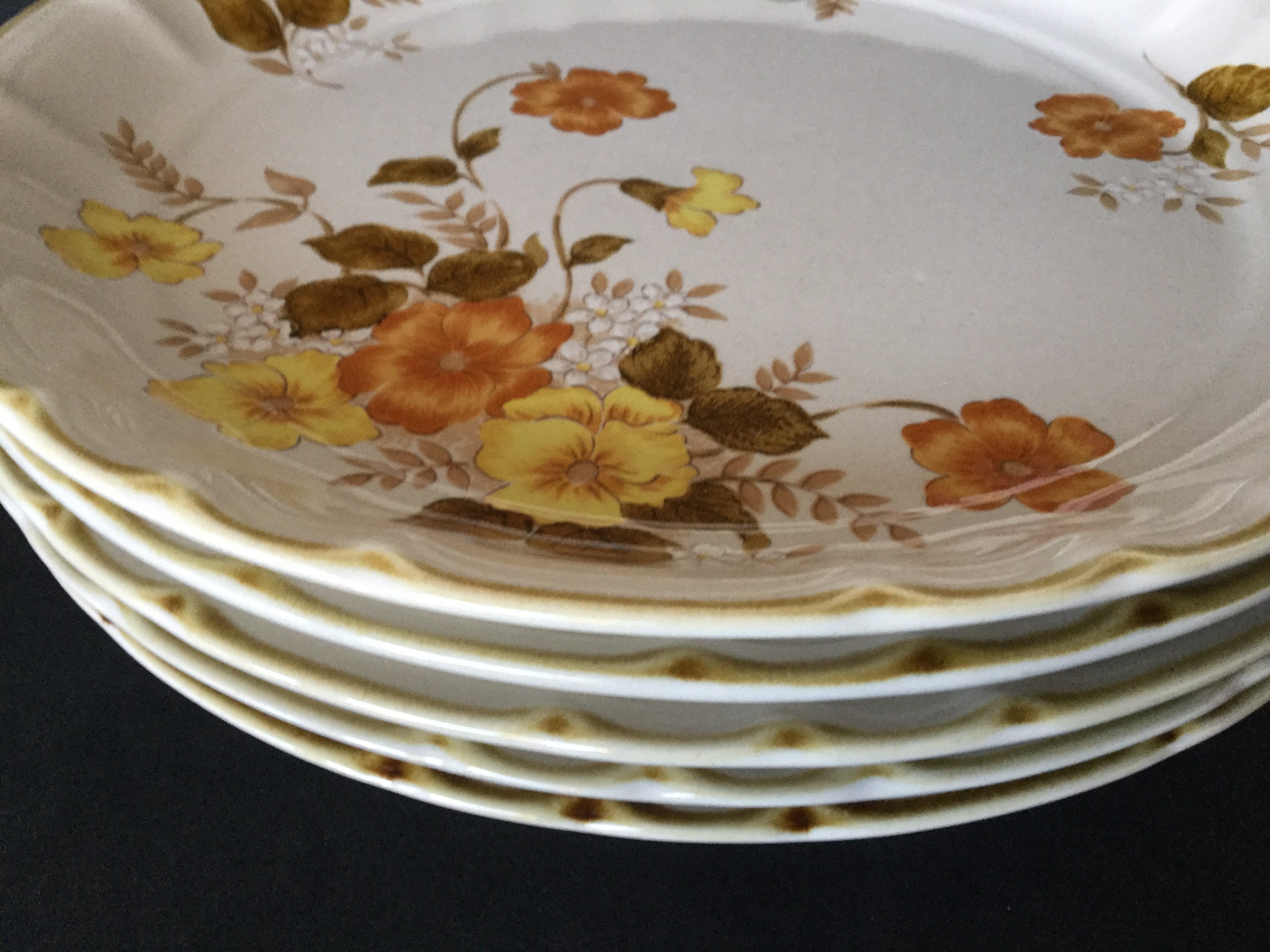 Autumn Flower KJ001 Interludes Styled by Mikasa Handpainted