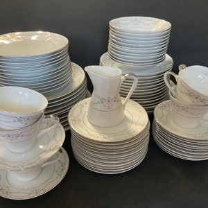 Mikasa Fine China Revelry  6232  Dinnerware collection, made  in Yamato Japan. Sold in sets and/or per piece