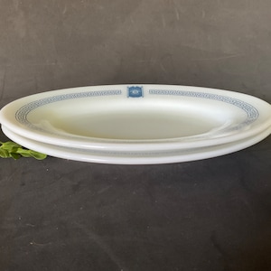 Pyrex tableware by Corning Bradford House Restaurant Ware 2 oval dishes, made in USA