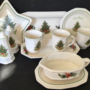 Pfaltzgraff Christmas Heritage Dinnerware Collection , made in USA, Sold by piece or set