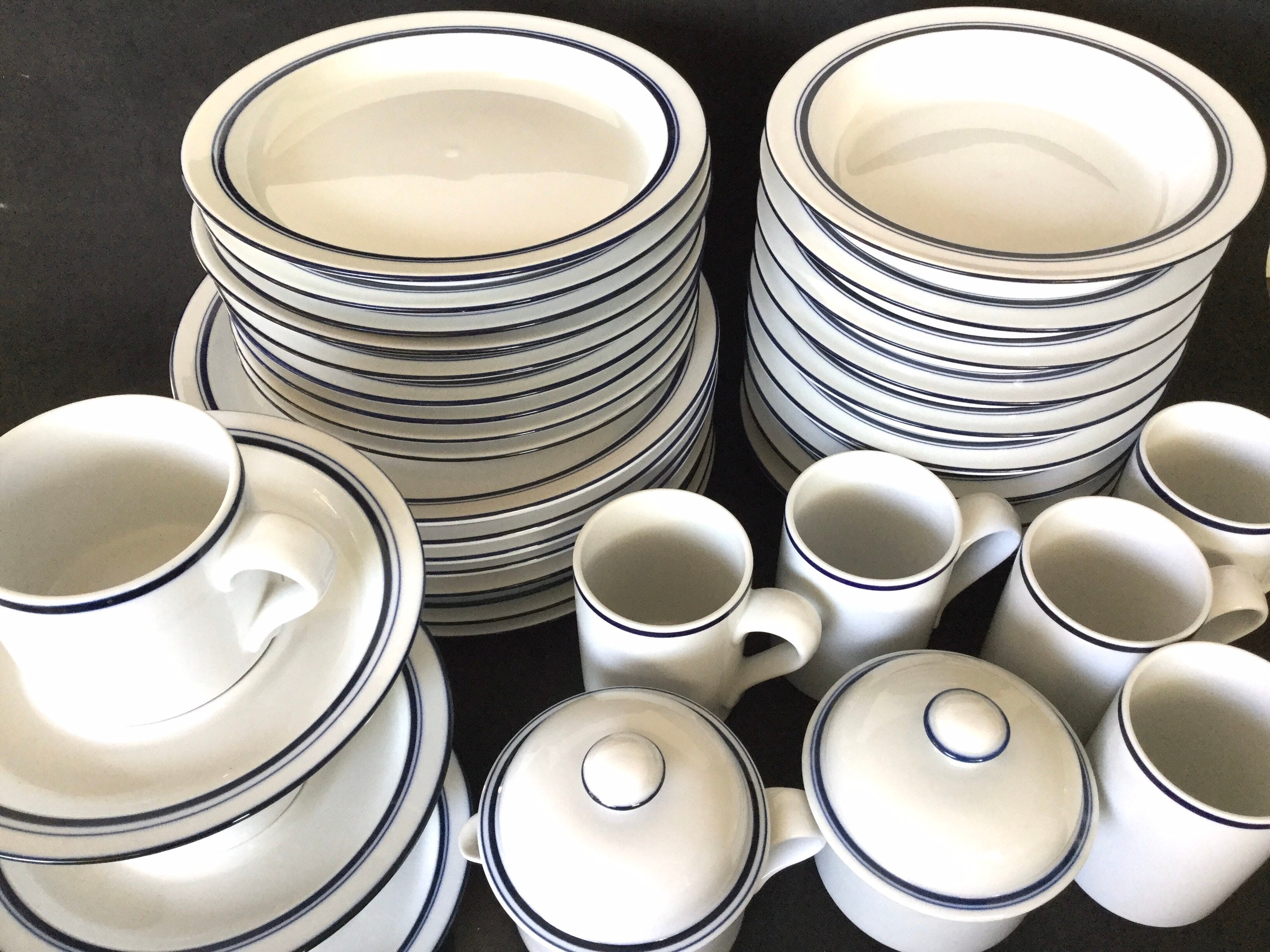 Dansk Bistro Christianshavn Dinnerware Made in Portugal Thailand and Japan. Sold per Set or Piece. FREE Shipping in the U.S.A Etsy