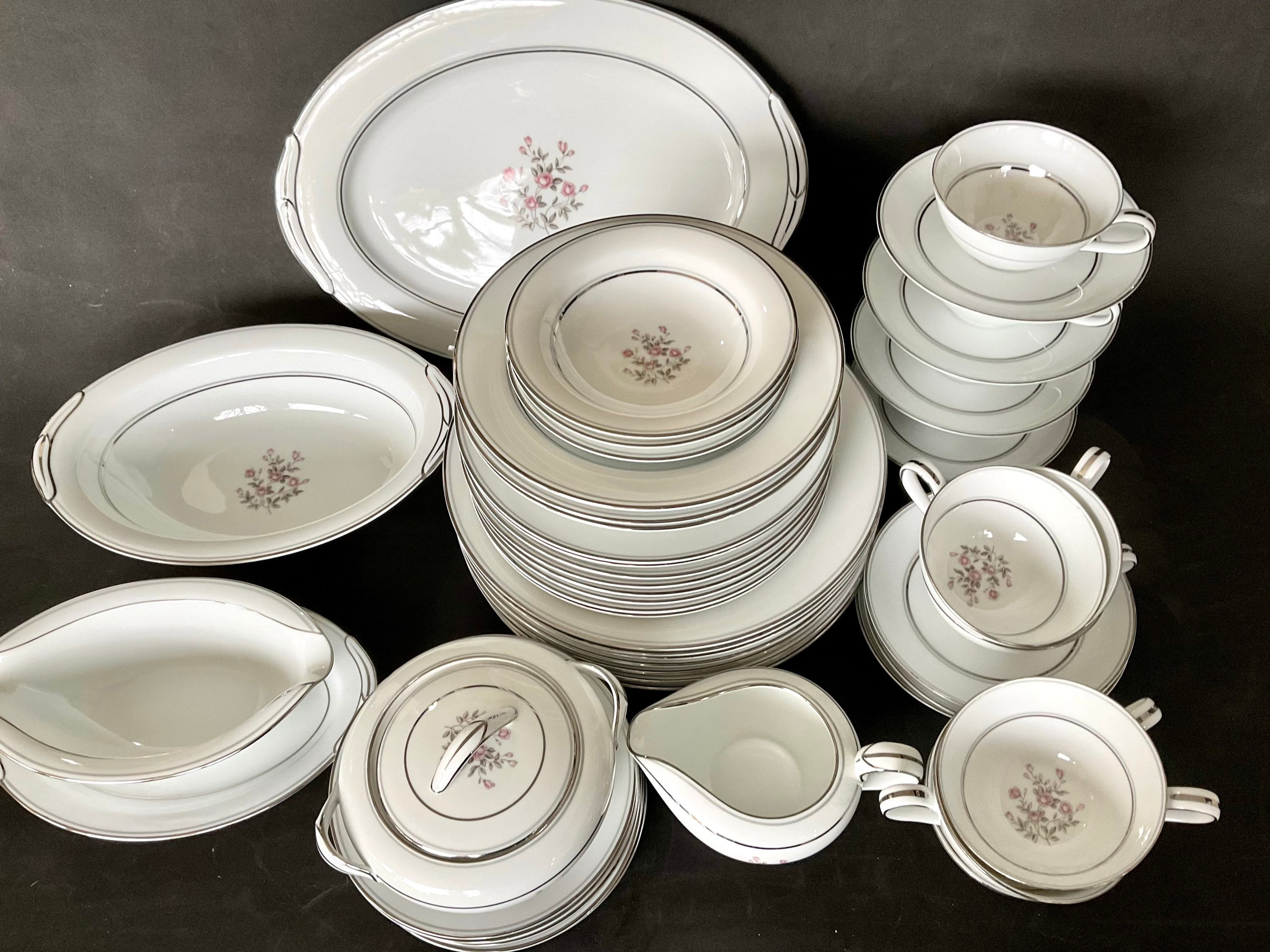 Noritake China Stanton 5407 Dinnerware Collection, Sold per Piece