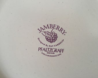 Vintage Pfaltzgraff Jamberry Dinnerware: USA Made Berry Design