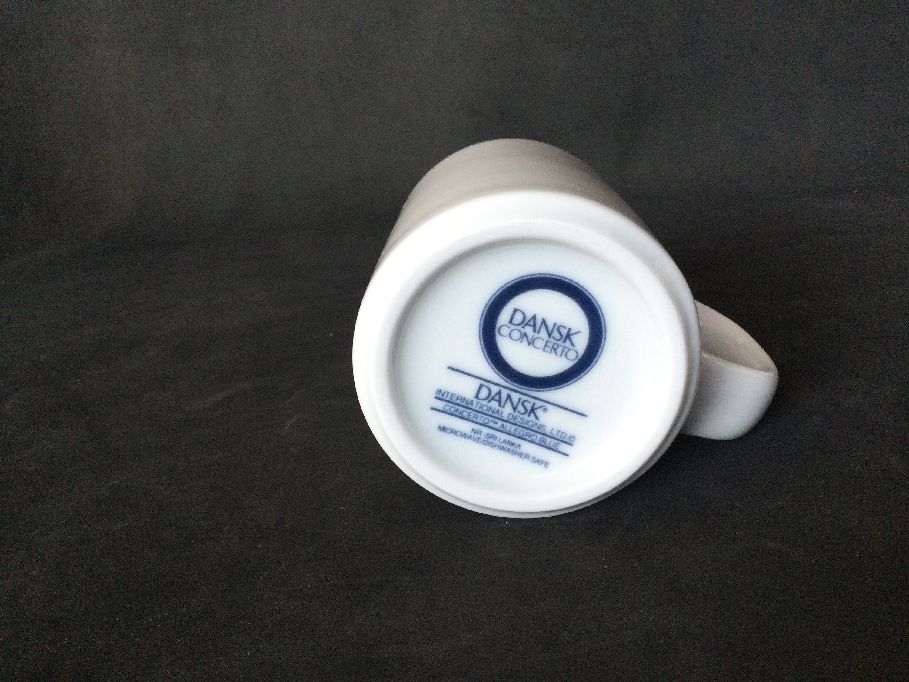 Dansk Concerto Allegro Dinnerware: Blue Band Dishes, Sold per