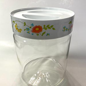 Pyrex Wildflower Glasbehälter mit Deckel, hergestellt in den USA