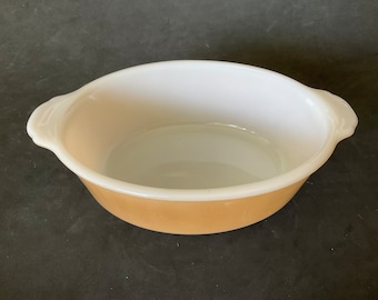 ファイヤーキング ピーチラスター オーバルキャセロール（アメリカ製