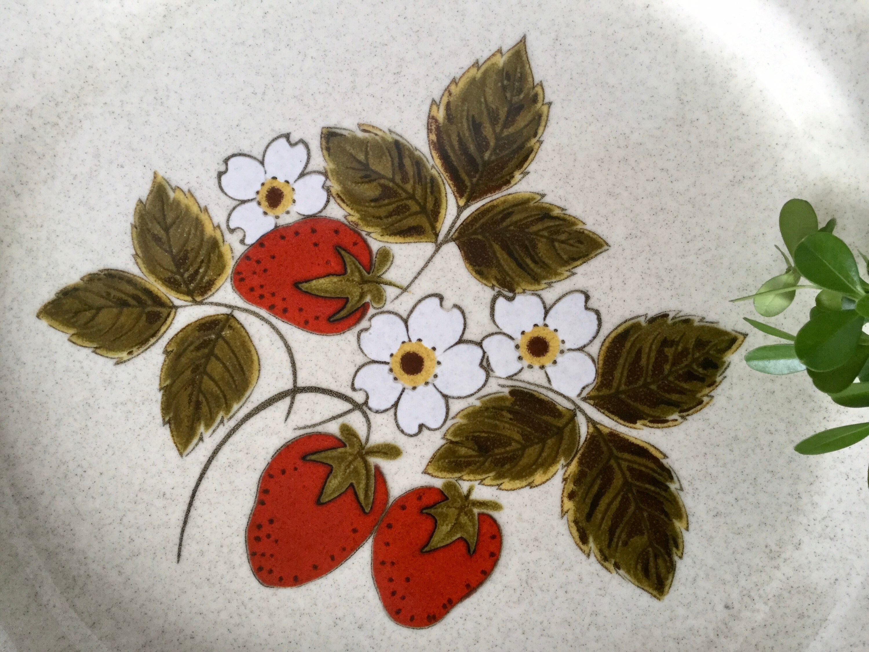 Mikasa Strawberry Festival EB 801 Chop Plate, Japan Made - Etsy