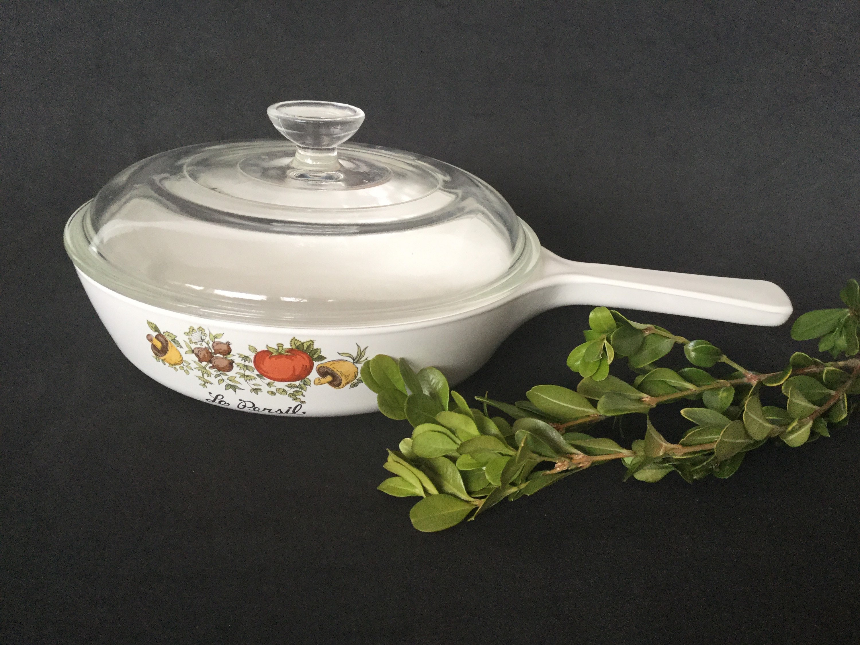 Corning Ware Spice of Life Skillet P-83-B With Pyrex Lid - Etsy