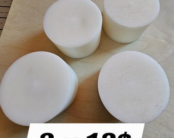 Varilla de Delrin blanca (2,25 x 1,5 pulgadas)