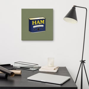 Ham Radio Art, Ham Radio Poster, Amateur Radio Gift, Amateur Radio Artwork, Funny Ham Radio Art