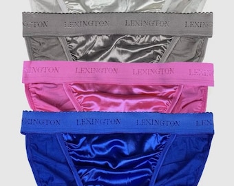 Rio Satin Panty · Signature Waistband · Second Skin Satin · 5 Pack