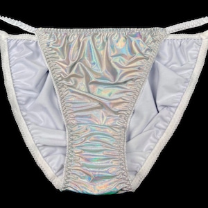 Shiny Holographic String Bikini Panty